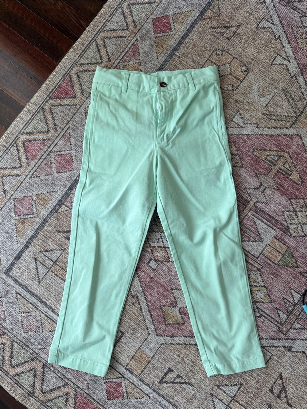 NWOT Boys Bella bliss Mint Green Chino Pants size 5